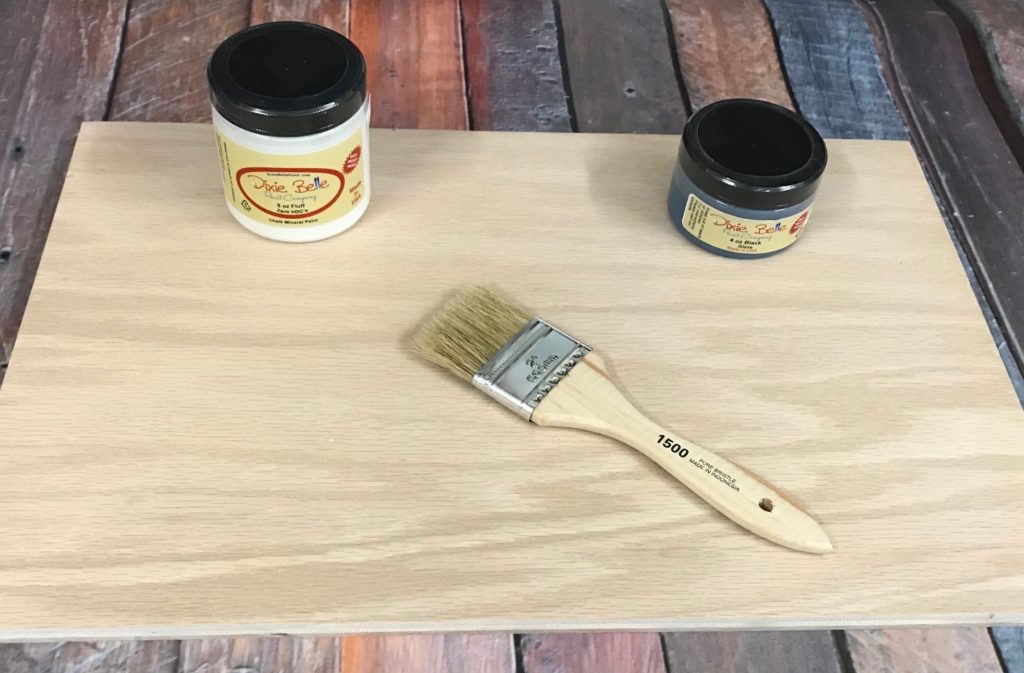 How to Paint This Easy Background for Custom Wood Signs.