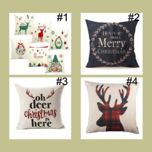 12 Affordable Christmas Pillows under $12