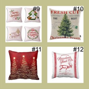 12 Affordable Christmas Pillows under $12