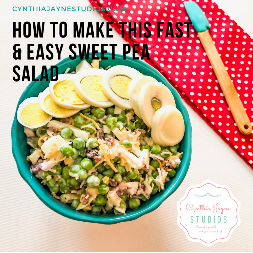 How to Make this Fast & Easy Sweet Pea Salad