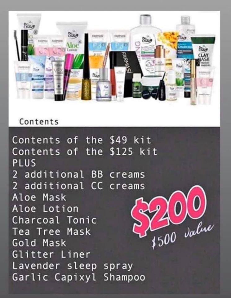 $200 Farmasi Beauty Kit