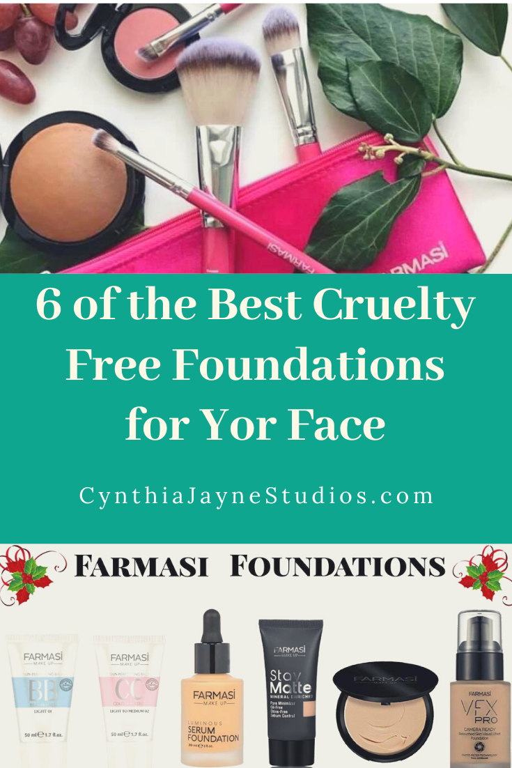 6 Of The Best Cruelty Free Foundations For Your Face Cynthia Jayne Studios